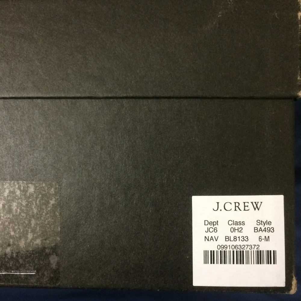 J. Crew Contrast tipped venetian loafers 6M